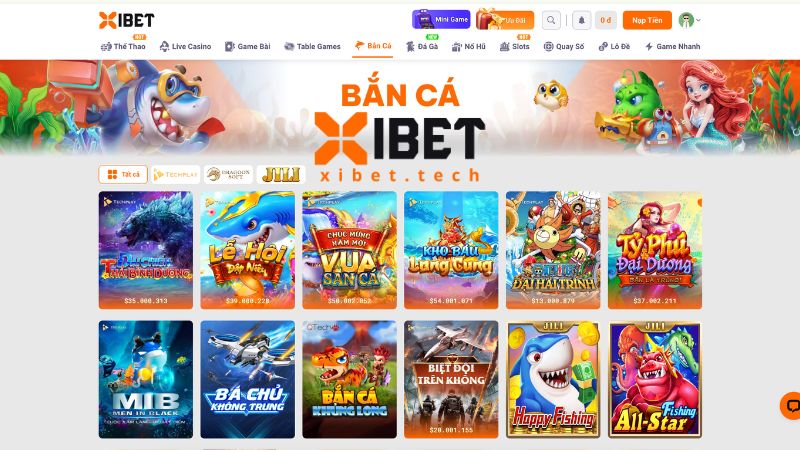Đại Chiến Thái Bình Dương được yêu thích tại bắn cá XIBET 