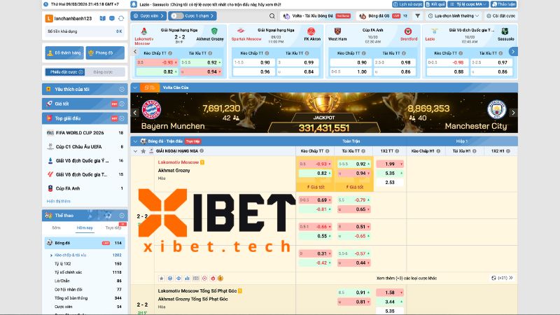 Đánh giá ưu điểm nổi bật của chuyên mục thể thao Xibet 