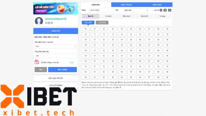 Vì sao nên chọn chơi lô đề online tại XIBET? 